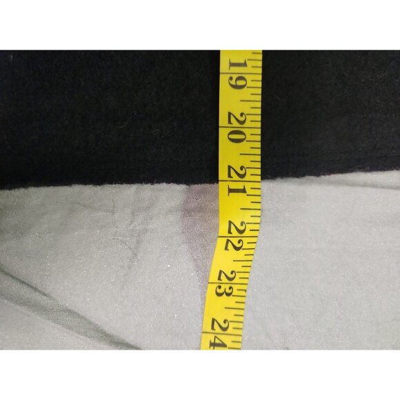 Anthropologie Black Mohair Sweater Cape  Sleeping On Snow Tavan  Vest Small - Picture 7 of 8